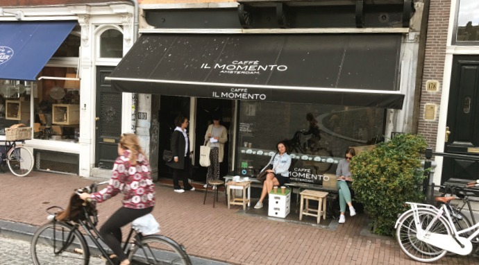 Caffe Il Momento Amsterdam Singel koffie